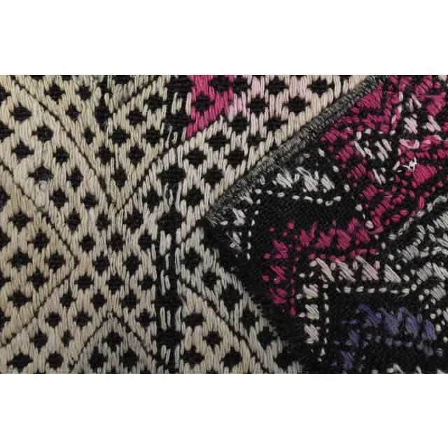 1970s Vintage Turkish Oushak Handmade Wool Cotton Gray Area Rug 158x236