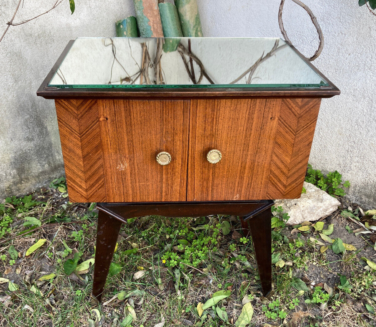 Vintage bedside table