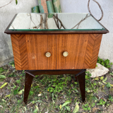 Vintage bedside table