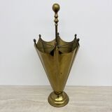Mid-century design brass umbrella stand , 1970’s