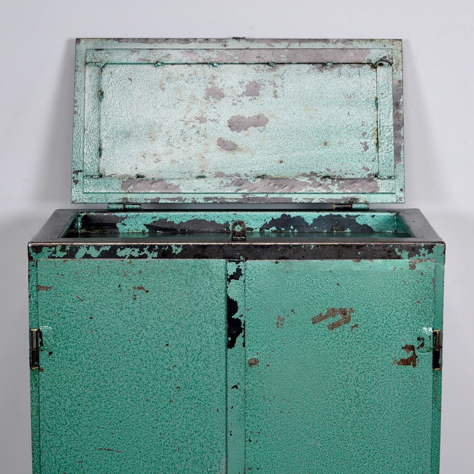 Industrial iron cabinet, 1960s