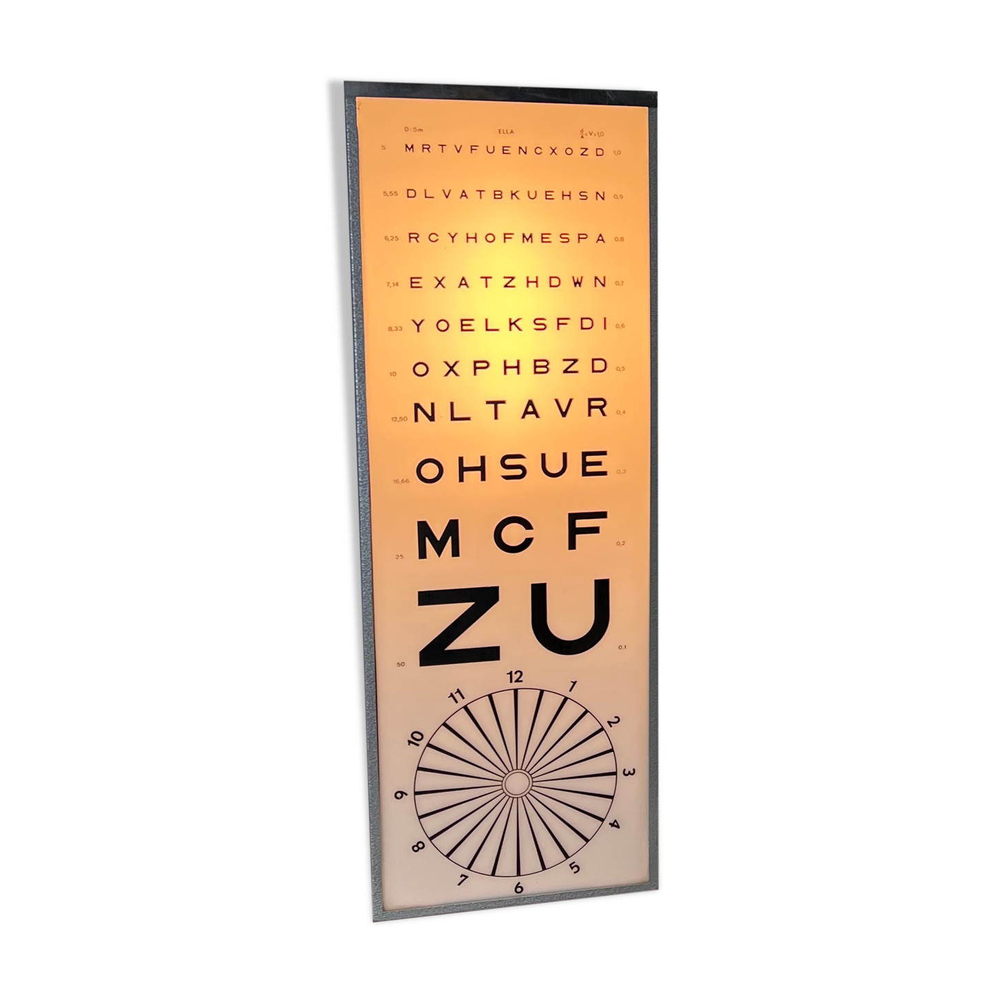 Optician's luminous painting