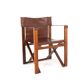 Chaise safari pliante | 4 pièces sur le devant