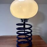Blue spring lamps