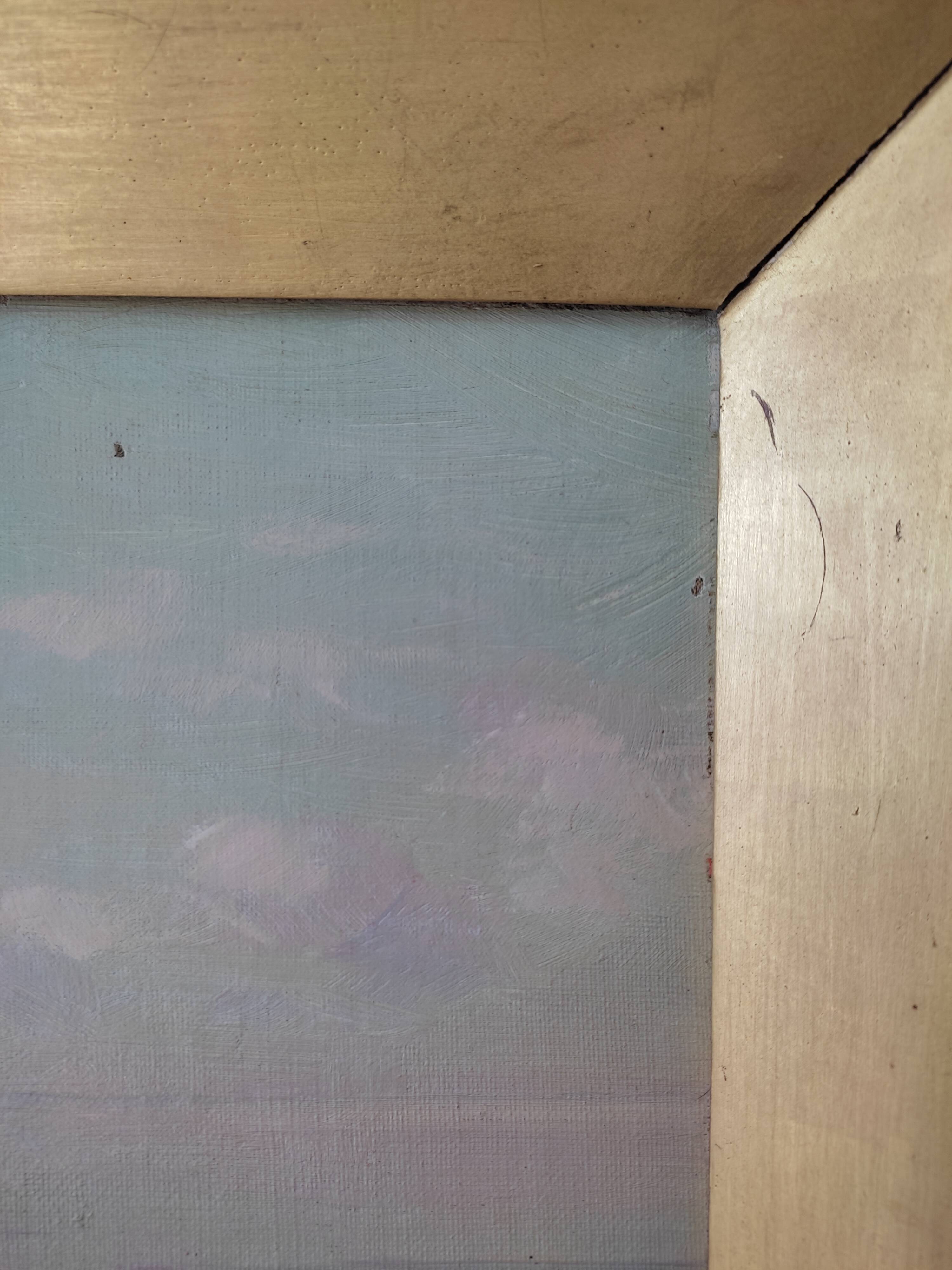 Oil on canvas orientalist landscape