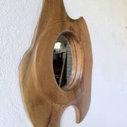 Organic walnut mirror 1960