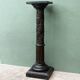 Napoleon 3 carved wooden column oak leaves