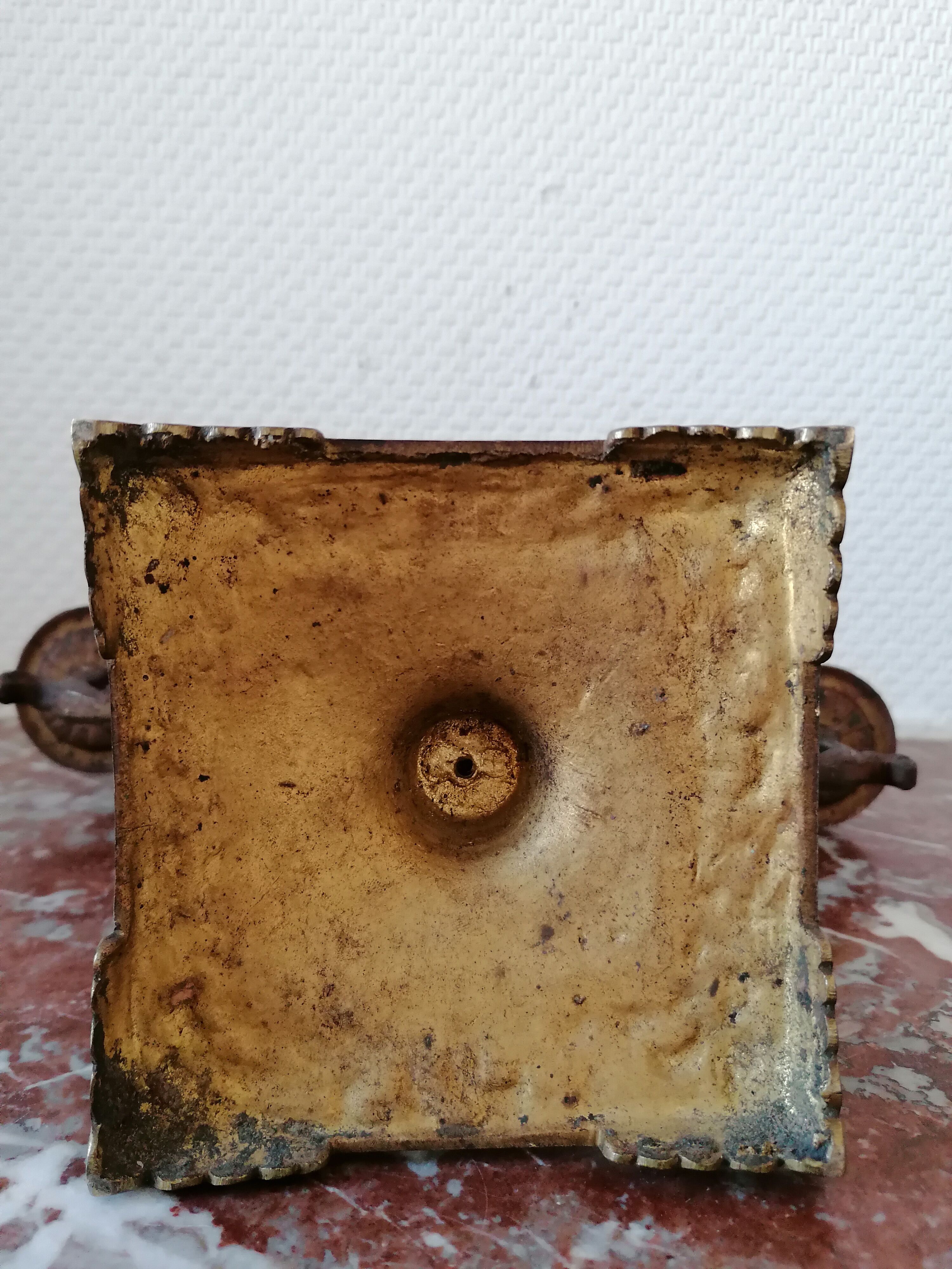 Napoleon III candlestick pair