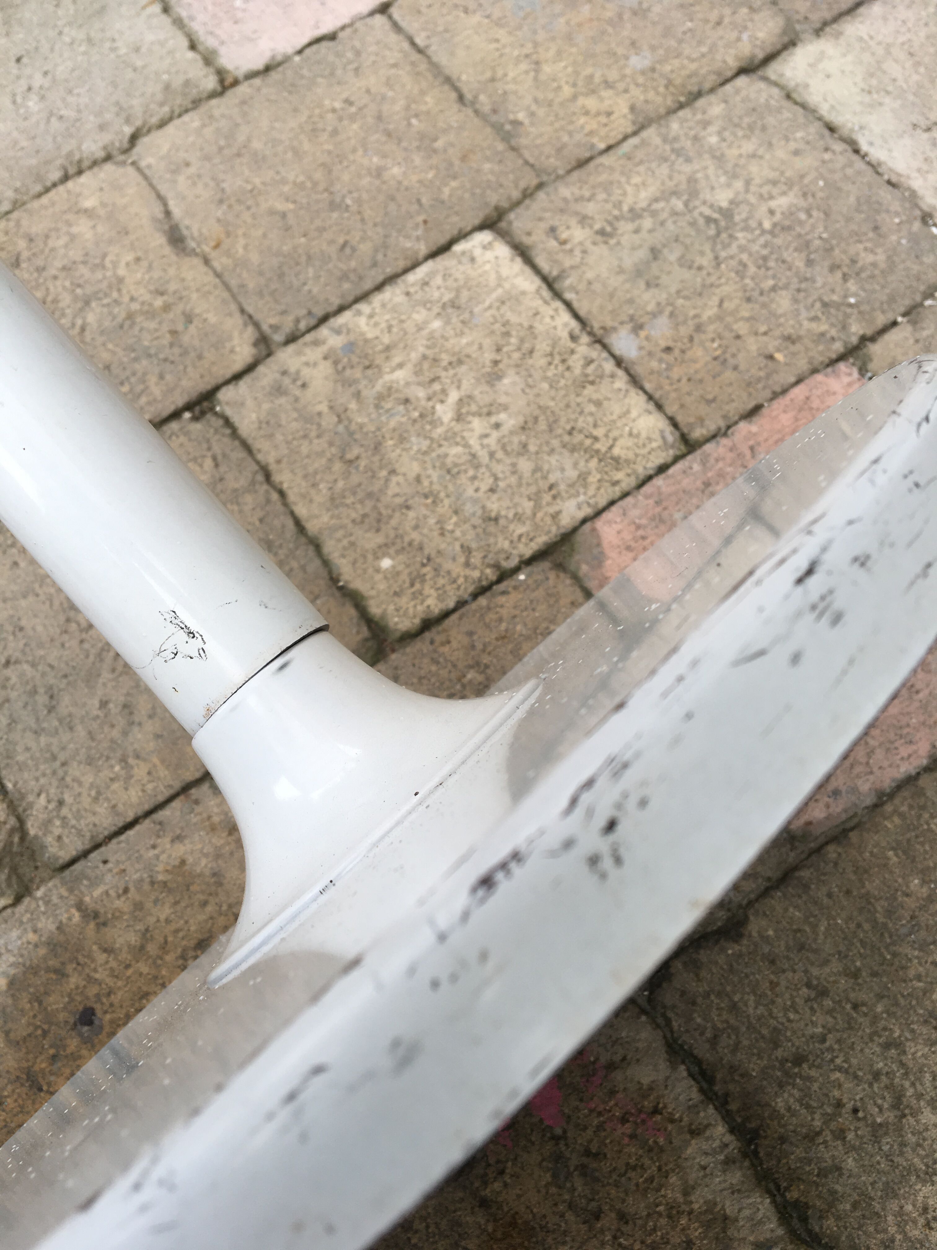 Paire de portemanteaux chrome désigner Fase