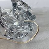 Crystal lamp base