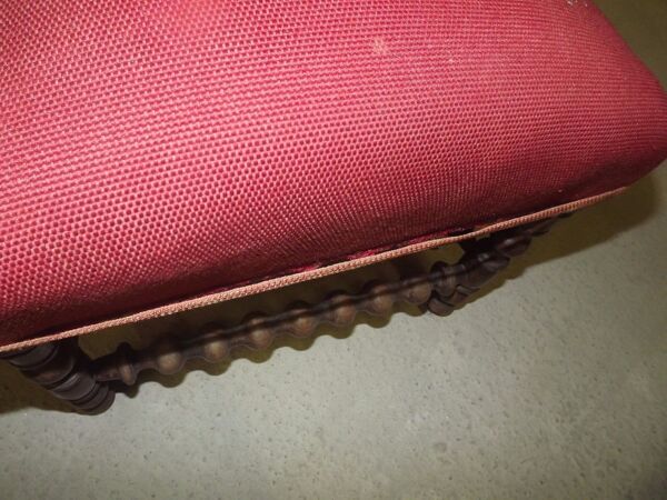 Chaise de nouricce en noyer louis xiii