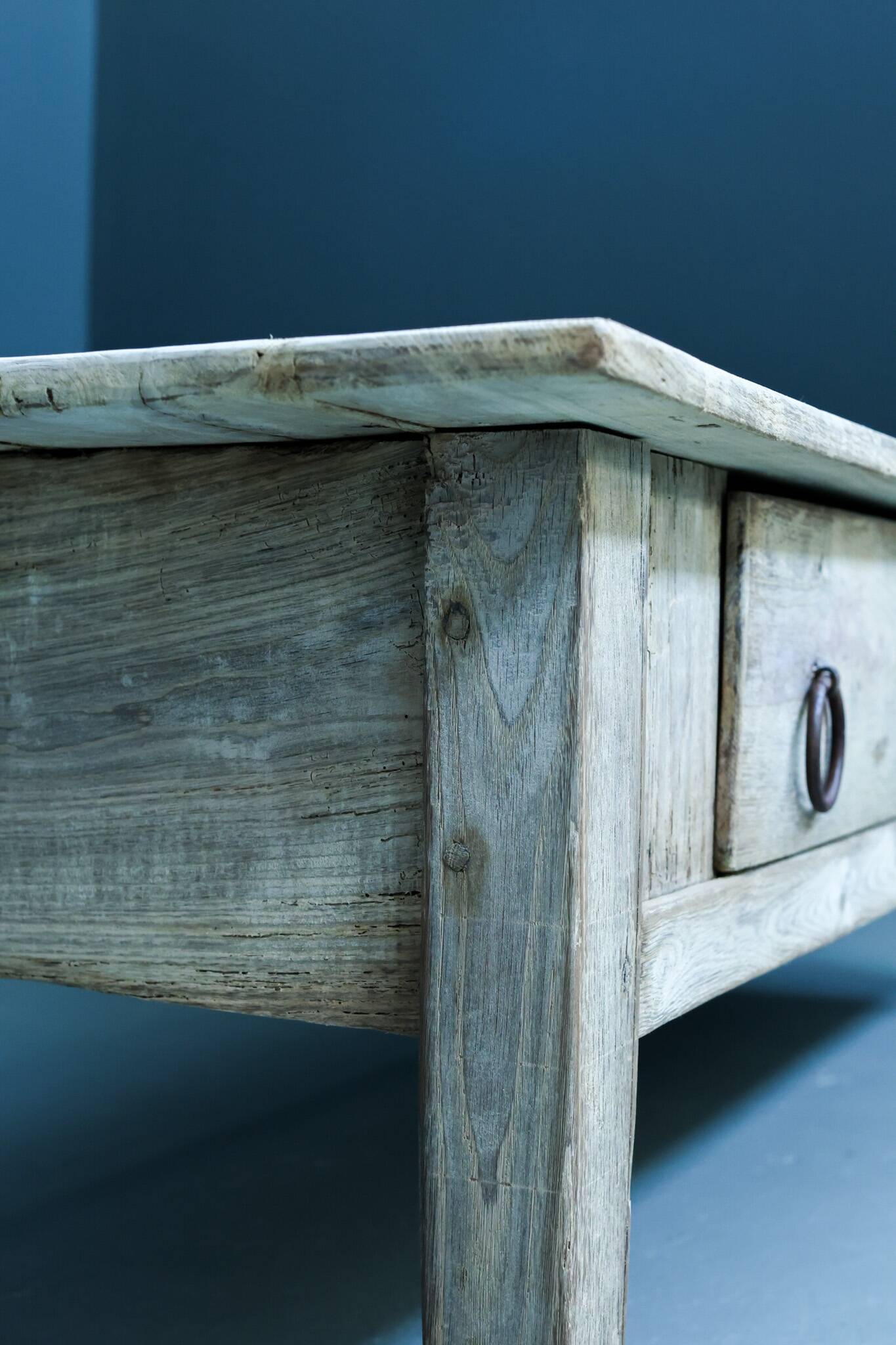 Coffee Table Spanish Farmhouse, Early 19th Century - Oak Table, Antique Tab