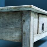 Coffee Table Spanish Farmhouse, Early 19th Century - Oak Table, Antique Tab