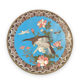 Cloisonné enamel dish Japan XIXth