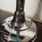 Lampe de bureau, notaire, banquier, opaline verte, art deco 1930