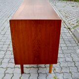 DAnish Modern Teak Model Trio Sideboard by Nils Jonsson for Hugo Troeds, 1960s