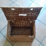 Fishing wicker basket