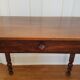 Table with turned legs