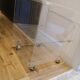 Bedside table or platinum door and vinyls