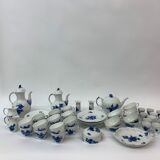 Set of Royal Copenhagen blue flower braided crockery