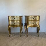 Venetian bedside table