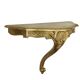 Gilded Rococo Style Mirror With Console Acanthus France