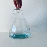 Large glass bottle, apothecary candy box