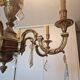 Lucien Gau, bronzier depuis 1860 - Lustre en bronze et pampilles de cristal