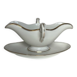 Saucière ancienne en porcelaine de Paris