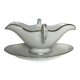 Antique Paris porcelain gravy boat