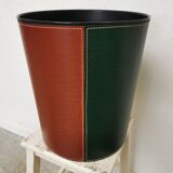 Vintage leather paper basket Denmark