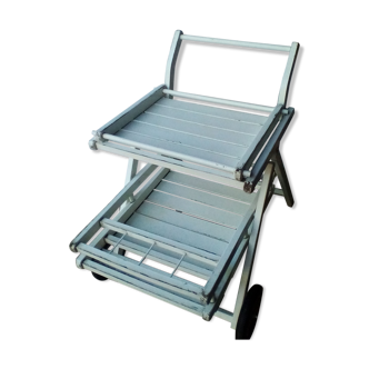 70s wooden folding dessert