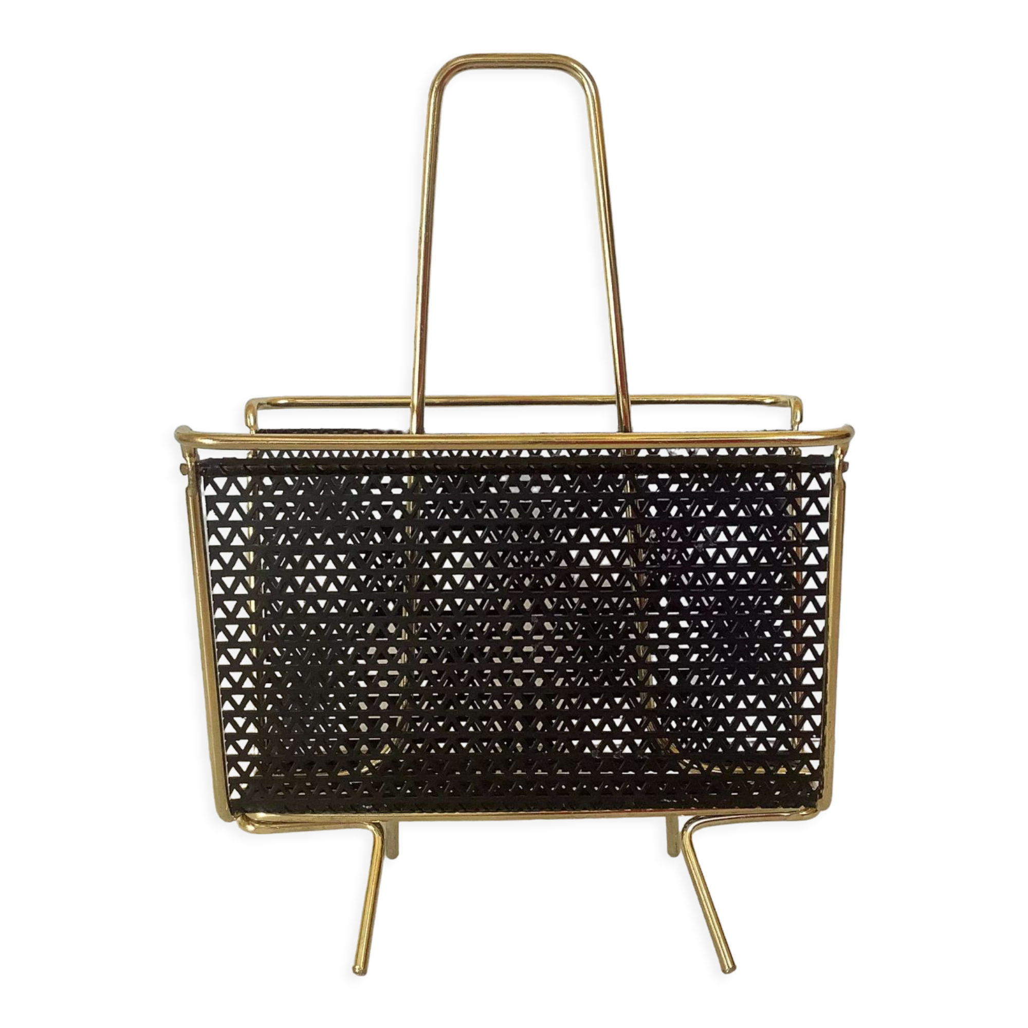 Letters rack black and gold