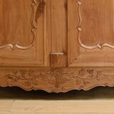 Nantaise Cherrywood Wardrobe, Louis XV Style – Part 1 of the 19th Century