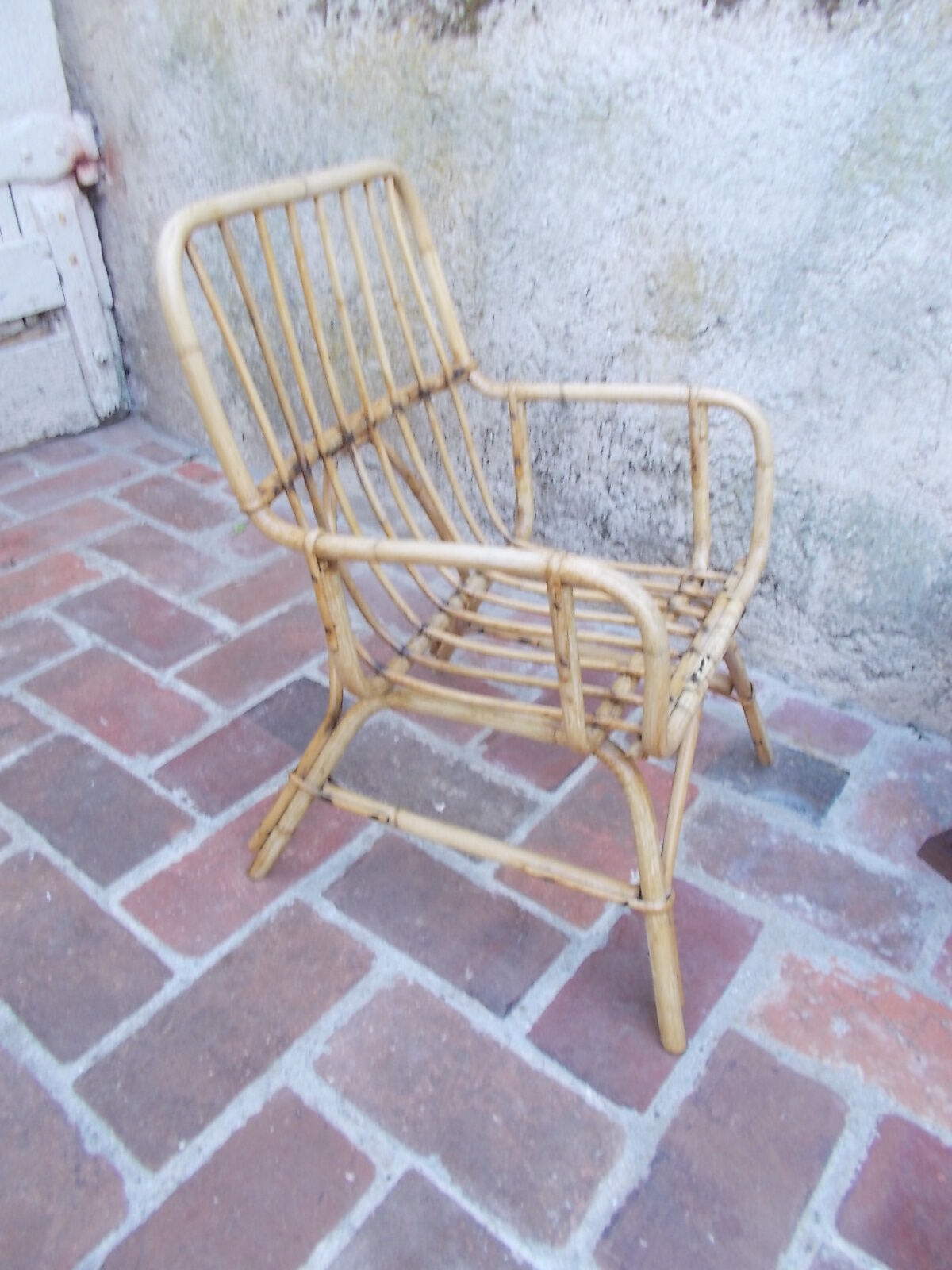 Child rattan armchair