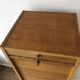 Classeur à rideau vintage en bois année 50/60