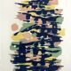 Alfred MANESSIER, Les Ponts de Paris, 1978. Lithographie originale