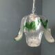 Vintage murano glass pendant light, for Mazzega, 1960s