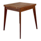Table with tapered legs.