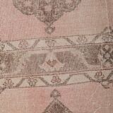 Vintage Turkish Oushak Rug Handwoven 86x733 cm