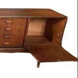Vintage Scandinavian sideboard, Teak sideboard from the 60s, 70s