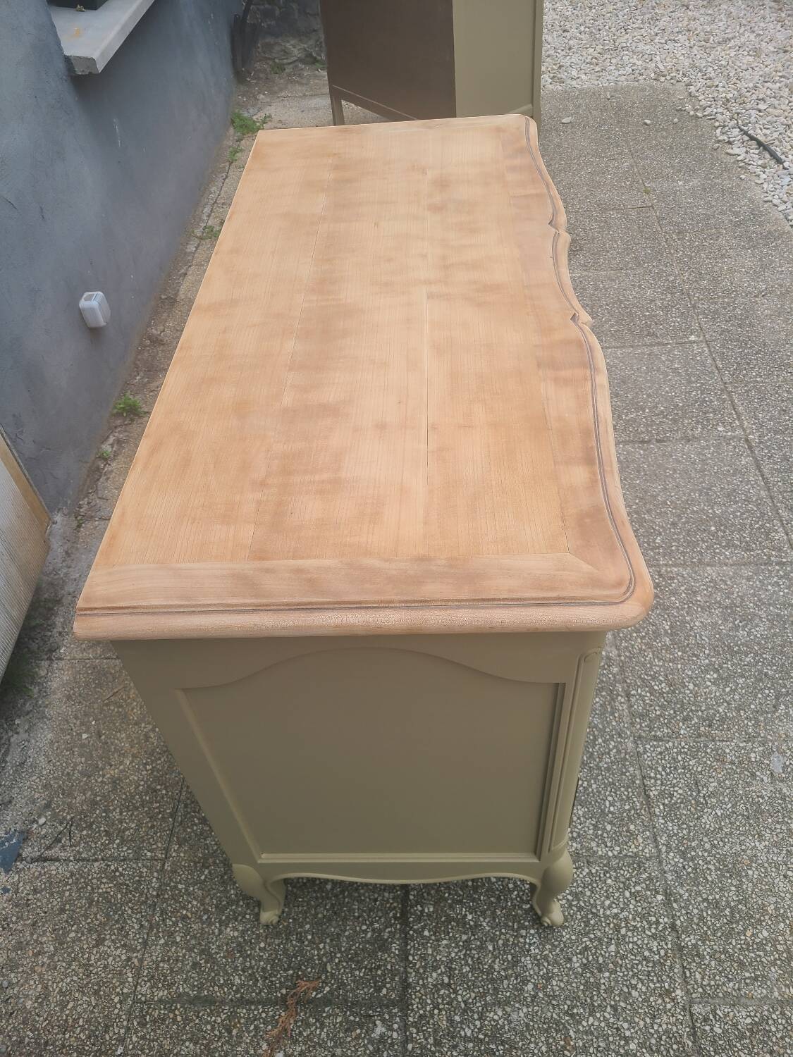 Renovated crossbow chest of drawers