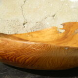 Plat en bois d'olivier