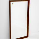 Wall mirror in teak frame, denmark, 1970