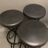Set of 3 Thonet stools model CM127