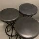 Lot de 3 tabourets Thonet modèle CM127