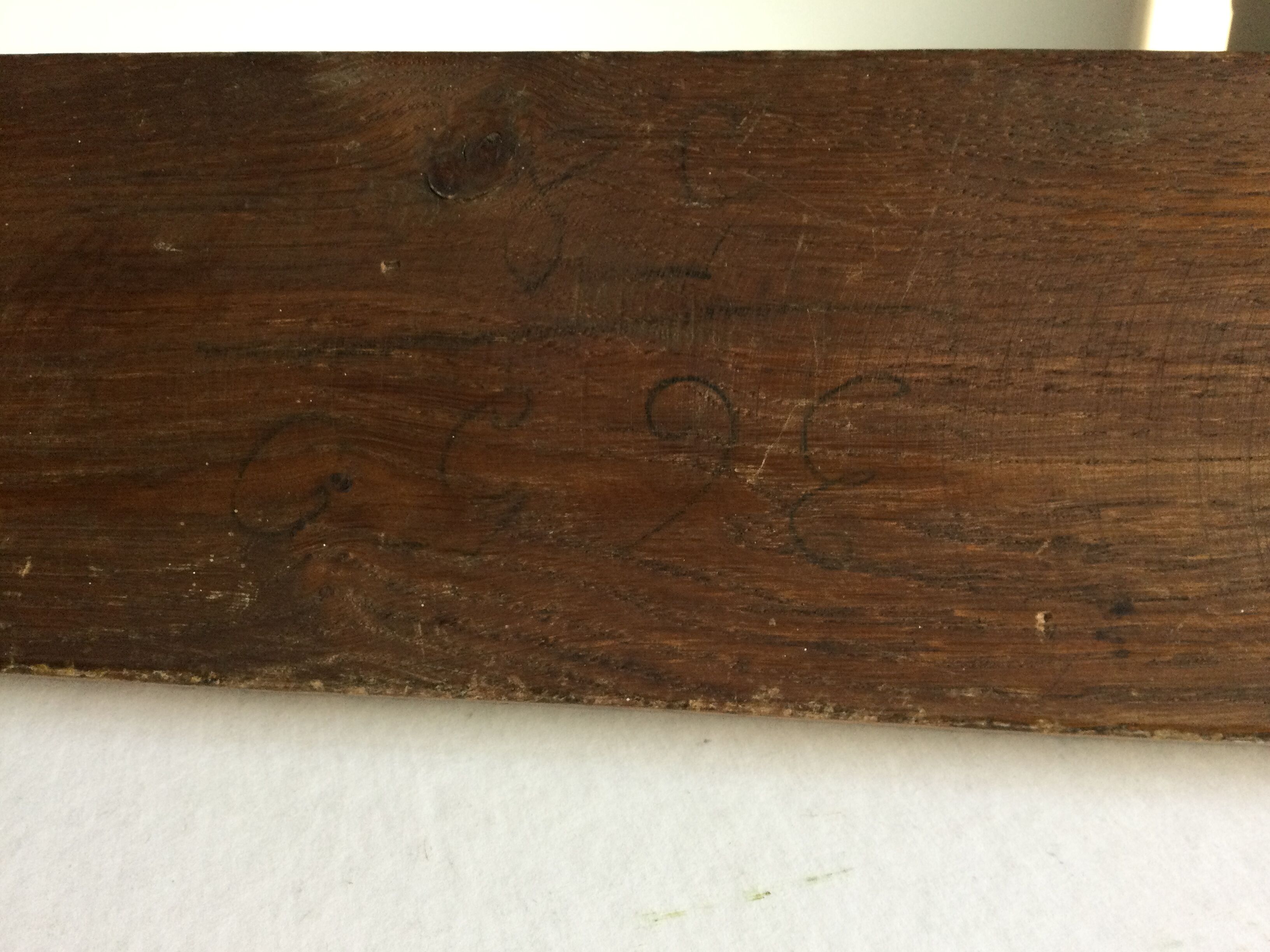 Coat rack 4 hooks art deco