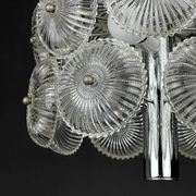 Vintage crystal chandelier Dandelion, Italy, 1960s