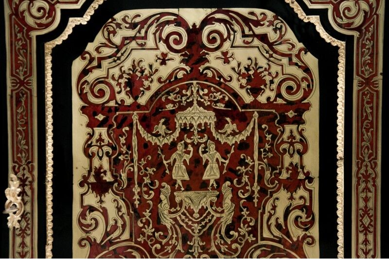 Boulle cabinet, France, circa 1860