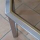 Table basse verre fumé